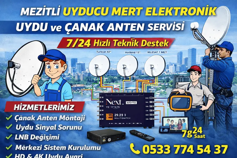 Mezitli Merkezi Uydu Servis