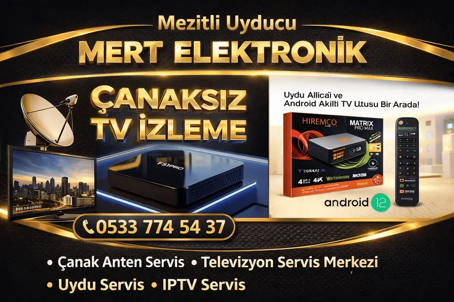 Mezitli Çanak Anten Servis